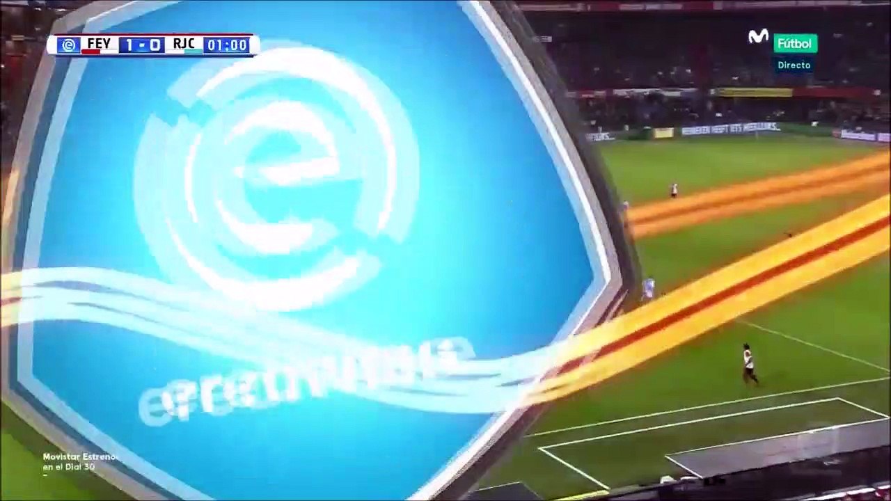 1-0 Nicolai Jørgensen Goal Holland  Eredivisie - 24.12.2017 Feyenoord 1-0 Roda Kerkrade