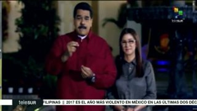 Venezuela: presidente Maduro envió mensaje de paz a la nación