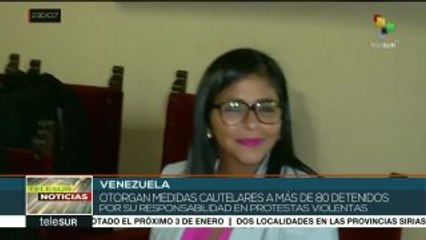 Venezuela: ANC otorga medidas cautelares a más de 80 detenidos