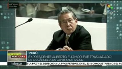 Perú: trasladan a Fujimori a centro de salud por taquicardia
