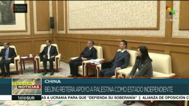 China reitera apoyo a la resolución del conflicto palestino - israelí