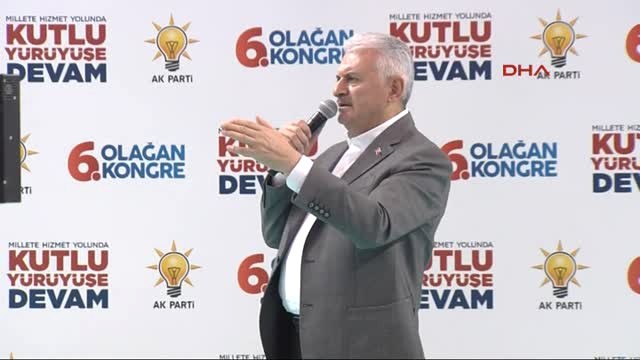 Kilis-Başbakan Binali Yıldırım AK Parti İl Kongresi'nde Konuştu