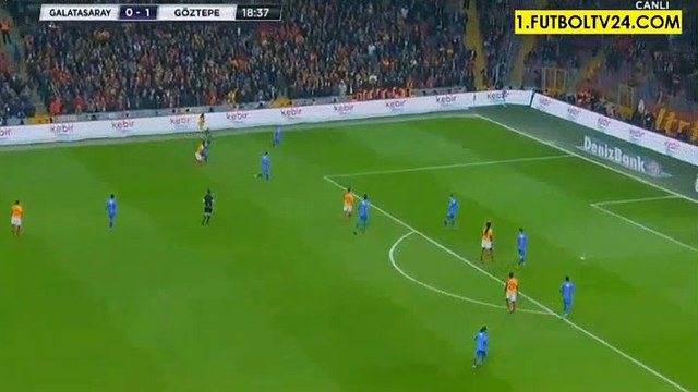 Garry Rodrigues Goal HD - Galatasaray	1-1	Goztepe 24.12.2017