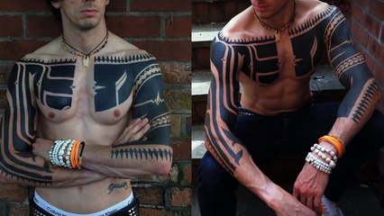 Breathtakingly Beautiful Blackwork Tattoos by Hanumantra Lamar--PfsKiBFuRY