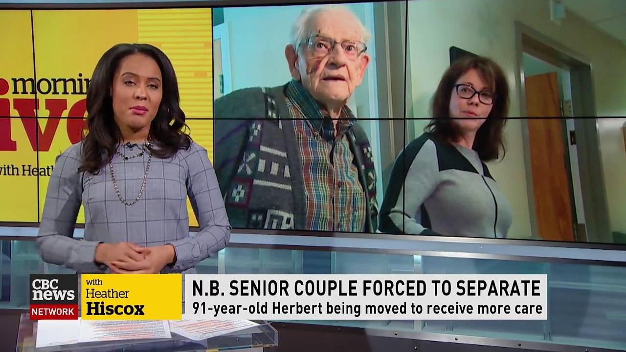 Senior couple forced to separate just days before Christmas