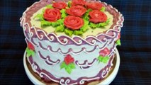 ТЫКВЕННО АПЕЛЬСИНОВЫЙ торт рецепт НОВОГОДНЕЕ украшение торта Cake decoratoin Cake recipe-MEan-oDXZ6Q