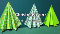 Eazy Origami Christmas tree 簡単折り紙クリスマスツリーの折り方-iWDDThjSCSc
