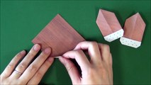 Origami 'Acorn' 折り紙「どんぐり」折り方-y1QzTvKYj1U