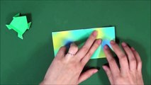Origami 'Jumping frog' 折り紙「跳ねるカエル」-Fbo2jXVTtlY