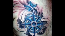 40 3D Star Tattoos For Men-HzzTs5HBBFA