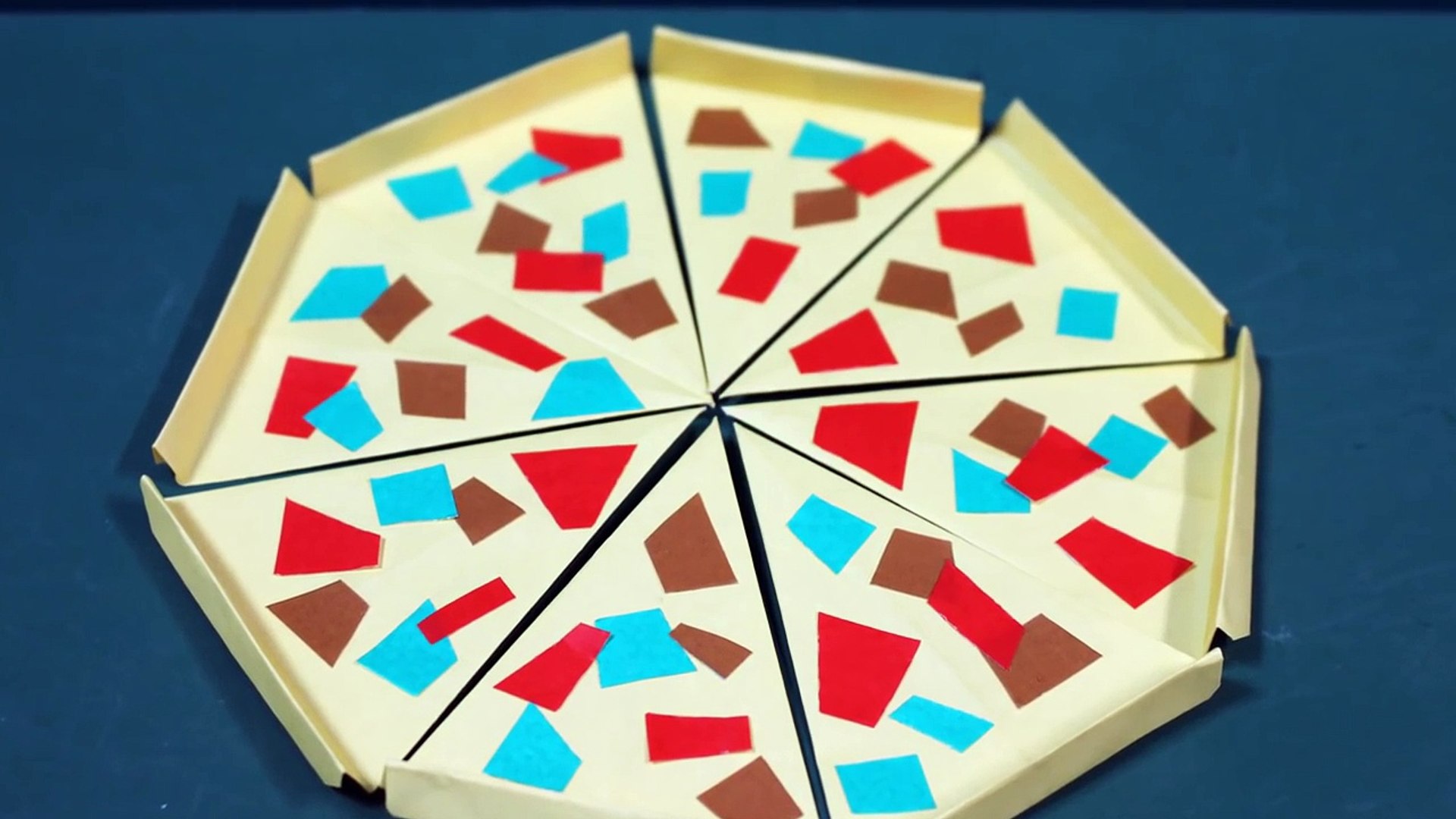 折り紙 ピザ の折り方origami Pizza Tioojjcjphk Video Dailymotion