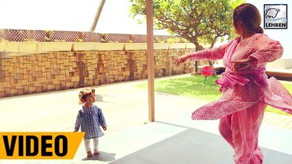 Shahid Kapoor’s daughter Misha DANCING With Grandmother Neelima Azeem
