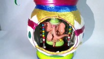 DIY - Recycled Newspaper Temple Making _ Easy Ganesh Mandap _ Best out of waste _ Newspaper Craft-P7AYeTg6FHo