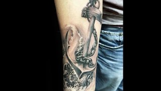 40 Realistic Anchor Tattoos For Men-aMRHyYUfZOA