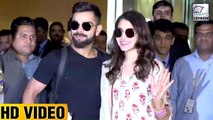 Anushka And Virat's GRAND Welcome At Mumbai Airport After Marriage