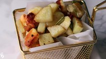 بطاطس مشوي مع الحلوم _ #يوم_صحي _ Roasted Potatoes With Halloumi-TOMHyhCAwCA