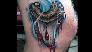 40 Shark Tooth Tattoos For Men-23e86DVcO7E