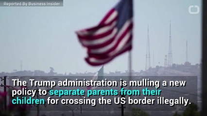 Trump Admin Ponders Breaking Up Families Of Illegal Border-Crossers