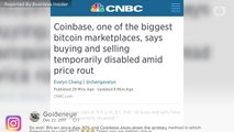 Coinbase halts buying and selling as crypto market plunges