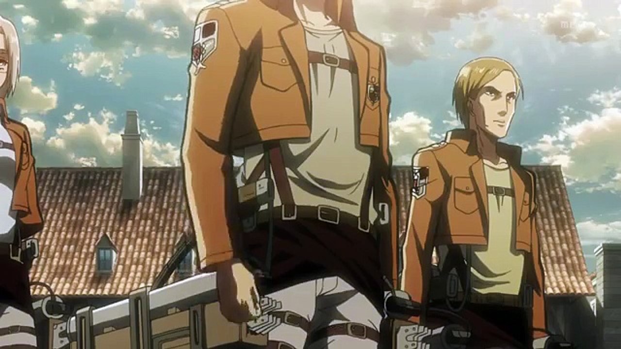 Shingeki no Kyojin/ Attack on titan EPIC moment [HD] Episode 9