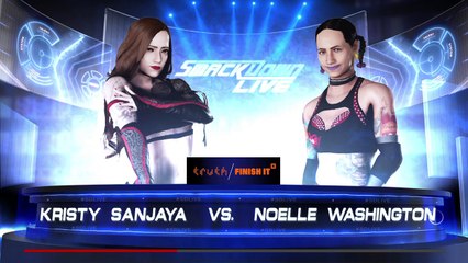 Kristy Sanjaya vs. Noelle Washington in a Single