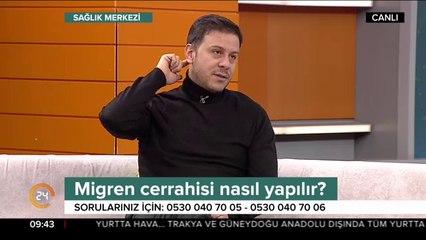 Migren cerrahisi nasıl yapılır?