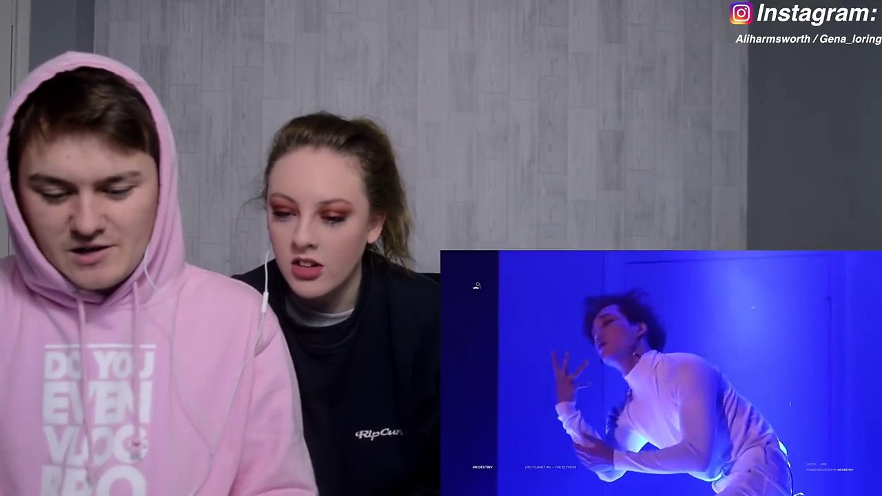 BF & GF REACT TO KPOP - EXO - The EℓyXiOn in Seoul - KAI Solo (I See You) EXO REACTION-8bew7i1ji2U