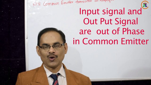 Common Emitter amplifier (NPN) Class -XII