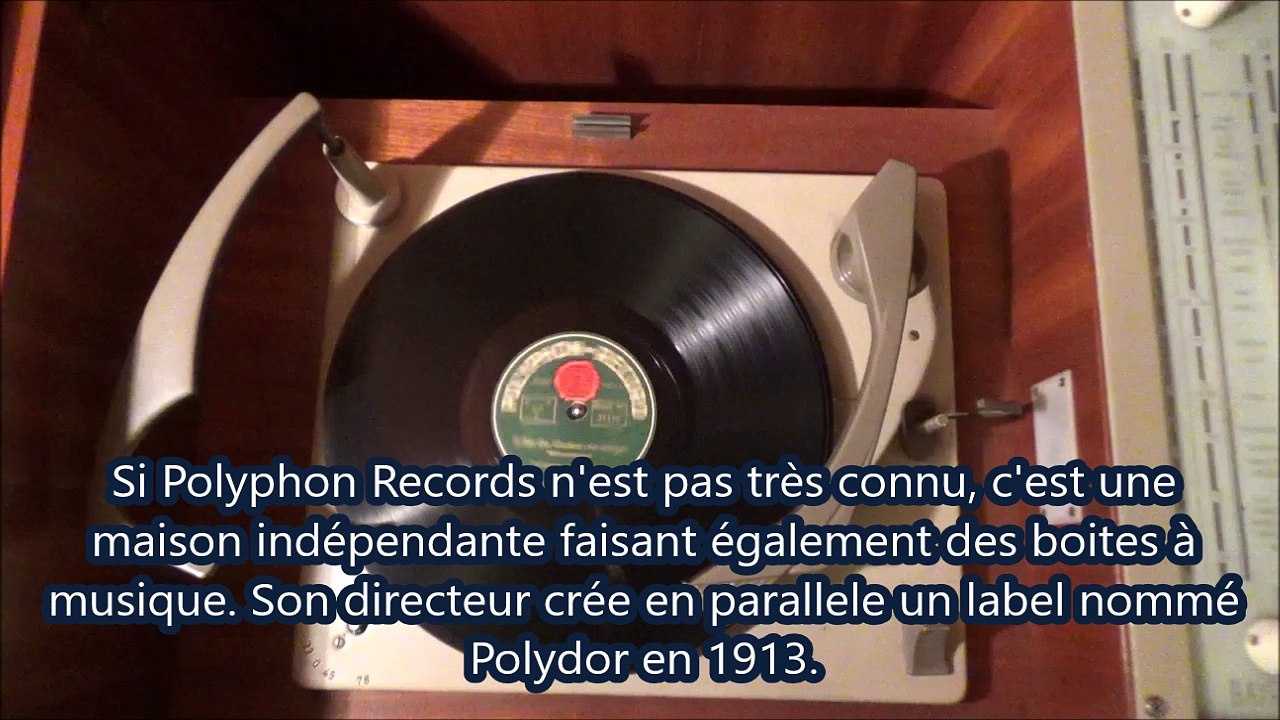 Süßer / Süsser die Glocken nie klingen (Polyphon orchester) 78t Chanson de noel allemande