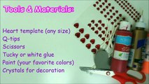 Recycling Art and Crafts Ideas - DIY Valentine's Day Gift from Q-Tips _ Recycled Bottles Crafts-L0EslDM_pZo