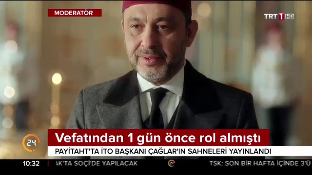 Çağlar dizide