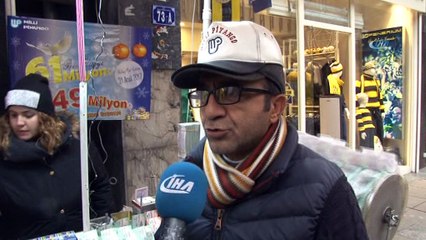 Başkent'te Milli Piyango gasbı kamerada