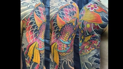 50 Koi Dragon Tattoos For Men-jwmLKfEDwuI