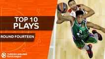 Top 10 Plays  - Turkish Airlines EuroLeague Regular Season Round 14