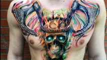 50 Skull Chest Tattoos For Men-1gl3VR7W2HA