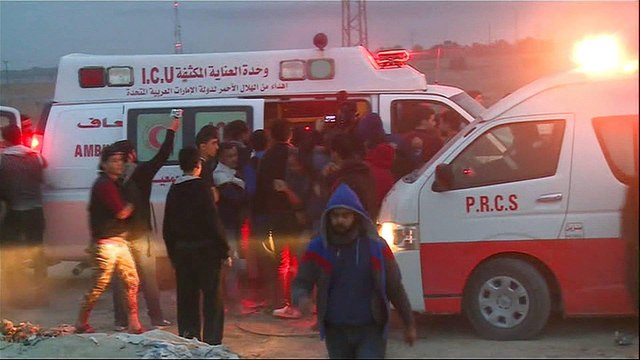 Israeli forces kill two Palestinians in Gaza protests