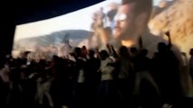 Theatre के अंदर Salman के Fans का हंगामा देखिये Tiger Zinda Hai CRAZE in Bhubaneswar