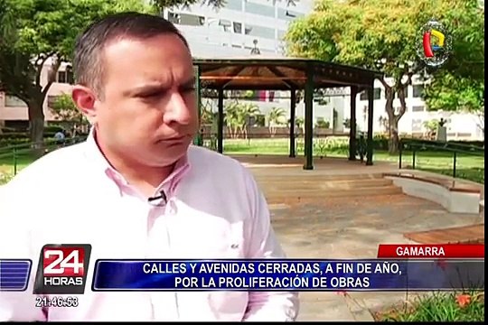 MML realiza trabajos en calles y avenidas a pocos días de fiesta de fin de año