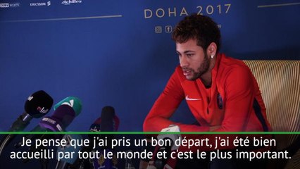 Interview - Neymar "satisfait" de ses débuts avec le PSG
