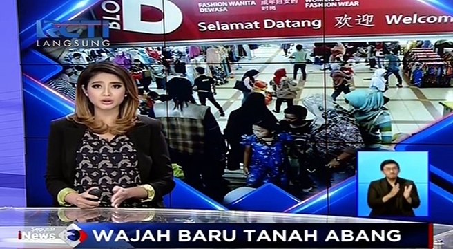 Pasca Penertiban PKL, Seperti Inilah wajah Baru Tanah Abang