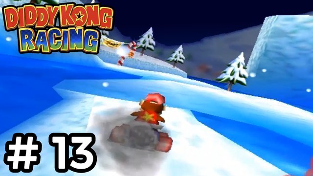 Diddy Kong Racing - #13 [Walrus Cove] Looping e bifurcação