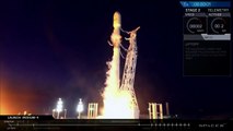 SpaceX launches Falcon 9 rocket carrying10 satellites