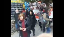 Gazeteciler, tutuklu meslektaşları için yürüdü