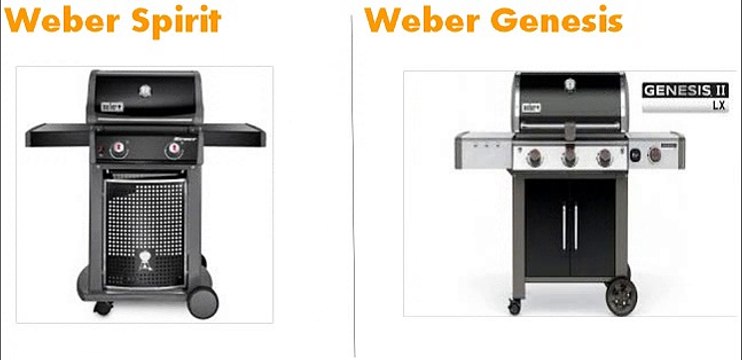 Differentiating Between Weber Spirit And Weber Genesis 2