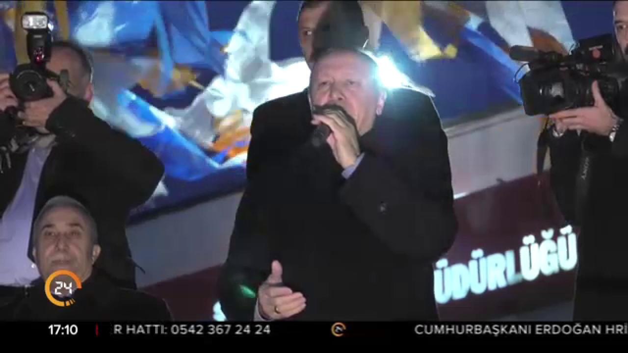 Cumhurbaşkanı Erdoğan Şırnak'ta