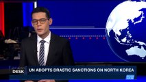 i24NEWS DESK | UN adopts drastic sanctions on North Korea | Saturday, December 23rd 2017