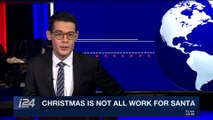 i24NEWS DESK | Christmas is not all work for Santa | Saturday, December 23rd 2017