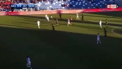 Diego Falcinelli Goal HD - Sassuolo	1-0	Inter 23.12.2017