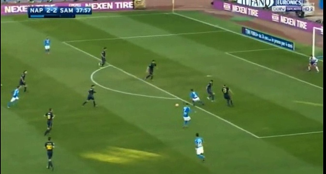 Marek Hamšík  Goal HD Napoli 3:2 Sampdoria 23.12.2017