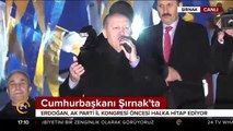 Cumhurbaşkanı Erdoğan Recep Tayyip: Biz sizleri kavminiz için sevmedik, Allah için sevdik